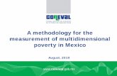 A methodology for the measurement of multidimensional poverty in …siteresources.worldbank.org/INTPOVERTY/Resources/083010... · 2010-10-07 · A methodology for the measurement