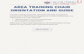 AREA TRAINING CHAIR ORIENTATION AND GUIDE · This Area Training Chairperson Orientation and Guide is designed to ... • You normally serve in this position for a period of three