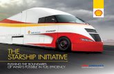THE STARSHIP INITIATIVE - Royal Dutch Shell Starship will also use full synthetic Shell Lubricants,