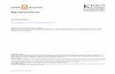 King s Research Portal - King's College London · 2016-06-10 · King s Research Portal Document Version Peer reviewed version Link to publication record in King's Research Portal