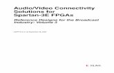 Audio/Video Connectivity Solutions for Spartan-3E FPGAs Spartan-3E FPGAs Audio/Video Connectivity XAPP1015