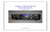 Atlas 210X/215X F R O N T Si570 VFOpa0fri.home.xs4all.nl/Mods/Atlas VFO/Si570 VFO.pdf · 2017-08-05 · brand new radio, but as mentioned earlier, most of the 40+ year old units have
