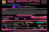 AIP NEWSLETTERaipack.com.au/wp-content/uploads/AIP_OCT2016small.pdf · 2016-09-29 · 4 AIP NEWSLETTER OCTOBER 2016 DON’T MISS OUT ON THE LATEST AIP ACTIVITIES FOR 2016 ALL MEMBERS