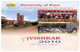 Avishkar Cover 2011CC A4 - Savitribai Phule Pune …...AVISHKAR is an Inter University research project competition for Undergraduate, postgraduate and M. Phil/ Ph.D. students. This