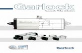 Pneumatic Valve Actuators - Garlock€¦ · Garlock actuators of the GDA type are double action part turn valve actuators for 90° fittings, such as butterfly valves and ball valves.