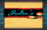 Julio’sjuliogsontatum.com/uploads/Julio_G_s_Menu_Update_Nov...Julio’s Hang-Over - Combination of Tequila, Rum, Vodka & Gin Julio’s Martini’s (Upon request Vodka or Gin) House,