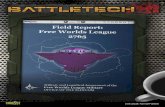 STAR LEAGUE PLOT SUPPLEMENTsorrowclown.de/Battletech/Quellbuecher/Field Report 2765... · 2014-10-02 · 1 HOW TO USE THIS BOOK Field Report 2765: FWLM is a BattleTech supplement