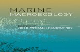 Marine Macroecology - UNAM...ENRIQUE MACPHERSON, PHILIP A. HASTINGS, AND D. ROSS ROBERTSON 6 Marine Algal Communities / 153 BERNABÉ SANTELICES, JOHN J. BOLTON, AND ISABEL MENESES