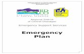 Emergency Plan - Regional District of Central …...Regional District of Central Okanagan Emergency Support Service Emergency Plan 2 STANDARDS OF CONDUCT FOR ESS WORKERS Responsibilities