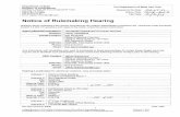 Notice of Rulemaking Hearing...2011/02/05  · Notice of Rulemaking Hearing Hearings will be conducted in the manner prescribed by the Uniform Administrative Procedures Act, Tennessee