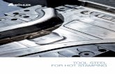 TOOL STEEL FOR HOT STAMPING - voestalpine BÖHLER Japan · 2019-10-21 · 6 hot stamping – direct process with direct hot stamping the shaping and quenching of the previously austenitized