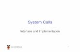System Calls - Computer Science and Engineeringcs3231/17s1/lectures/lect02.pdf · 2017-03-02 · – Privileged mode (system-, kernel-mode) • All instructions and registers are
