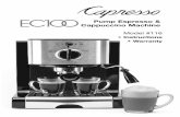 #302 mini-s Inst. book - Capresso · 2014-11-17 · 3. CAUTION This appliance is for household use. Any servicing other than cleaning and user maintenance should be performed by an