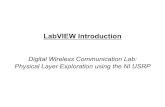 LabVIEW Introduction - eee.guc.edu.egeee.guc.edu.eg/Courses/Communications/COMM1005 Advanced Co… · Basic Introduction to LabVIEW LabVIEW is a graphical language for programming