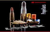shootersworldpowder.com · Development work involves solution of propelling charges for small calibre ammunition up to 155 mm, modular charges 155 mm, mortars up to calibre 120 mm,