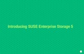 Introducing SUSE Enterprise Storage 5 · SUSE Enterprise Storage 5 is the ideal solution for Compliance, Archive, Backup and Large Data. Customers can simplify and scale the storage