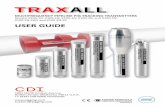 TRAXALL X100-SERIES TRANSMITTER USER GUIDE 13 MAR 2017 X100-SERIES TRANSMITTE… · The X100 is a TRAXALL-compatible electromagnetic pipeline pig-tracking transmitter that offers