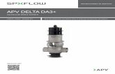 APV DELTA DA3+ - SPX FLOW · 2020-03-25 · Válvula en posición “abierta ... Para la limpieza de las válvulas DELTA DA3 se distinguen tres zonas. 6.1. Cámaras de flujo La limpieza