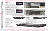 AVID PRO TOOLS EXPRESS - Full Compass Systems · • Maestro software control and routing ITEM dESCrIPTIon PrICE ... 1in/2out USB mic/interface (Mac)..... 249.00 Studio quality microphone