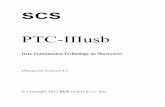 PTC-IIIusb - QSL.net · This equipment has been tested by a FCC accredited testing facility and found to comply with the limits for Class B Digital Device, persuant to Part 15 of