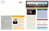 D PHILOSOPHY DEPARTMENT - Duquesne University...Continental Philosophy, frequently working with figures such as Deleuze, Hegel and Husserl. Dr. Lampert has three published books: Simultaneity
