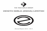 8823 Zenith Birla (India) Limited R1...Zenith Birla (India) Limited 52nd Annual Report 2013-14 4 an Additional Director of the Company w.e.f. 14.08.2014 and who vacates his office