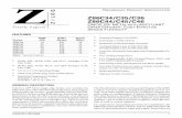 Z86C34/C35/C36/C44/C45/C46 Preliminary Product Specification Sheets/ZiLOG... · The Z8 subfamily features an Expanded Register File (ERF) to allow access to register-mapped peripheral