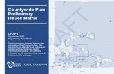 Countywide Plan Preliminary Issues Matrixcountywideplan.com/.../2019/04/PrelimIssues_CWP_223... · Countywide Plan Preliminary Issues Matrix DRAFT September 2017. Prepared by PlaceWorks.