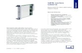 GEN series GN816 Data sheet...GEN DAQ series input card offers 16 digital input events, two digital output events and two Timer/Counter channels. Using voltage probes a single-ended