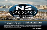 NIAGARA SUMMIT SAN DIEGO - Realcomm Tridium invites you to its biennial gathering of the Niagara Community next April in San Diego, California. We are planning an agenda around the