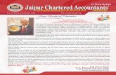 jaipur-icai.org · 2018-02-23 · the above prospects and changes, the role of Chartered Accountants have become very crucial, effective and necessary for the business world an more