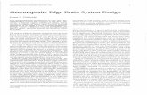 Geocomposite Edge Drain System Designonlinepubs.trb.org/Onlinepubs/trr/1991/1329/1329-001.pdf · Ff ne Sand 4.5 x 20-4 0.225 Silt 4.5 x 10-1 2.25 x io-4 Clay 4.5 X lo-IO 2.25 x 10-1