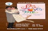 South Bay Musical Theatre presents · SHE LOVES ME is often hailed as the “perfect charming musical” I knew this to be true the moment I first read it and said to myself, “Well,