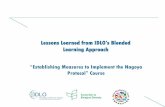 Lessons Learned from IDLO’s Blended...The challenge: New international treaty, Nagoya Protocol on access and benefit-sharing (ABS) Not a typical “environmental” law – deals