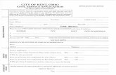 Civil Service Application 2017 · 2018-02-14 · Please submit this sheet with your Civil Service Application DIRECTIONS: The Kent Civil Service Commission requests that you supply