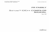 FR FAMILY SOFTUNETM C/C++ COMPILER MANUAL · i PREFACE Objective of This Manual and Target Readers This manual describes the Softune C/C++ compiler (hereinafter referred to as the