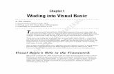 Chapter 1 Wading into Visual Basic€¦ · Chapter 1: Wading into Visual Basic 13 How VB 2005 differs from VB 6 Visual Basic 6 was a standalone program, and Visual Basic 2005 is one