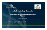 Articling Students Insurance Seminar - 2018 · are the latest approved drawings and can be used for caisson layout and nothing should change. 33 Top 10 Ways to Ensure a Problem on