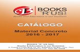 BOOKS RUS · 2017-02-15 · CATÁLOGO Material Concreto y Material Educativo 2016 - 2017 Material Concreto 2016 - 2017 Books and Education is our business BOOKS RUS BOOKS "R" US SAC.