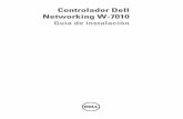 Controlador Dell Networking W-7010...Controlador Dell Networking W-7010 | Guía de instalación | 3 Contenido Prólogo.....5