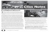 Cllas Notescllas.uoregon.edu/wp-content/uploads/2010/06/Winter_2011... · 2018-08-04 · Spring term, we welcome Haitian novelist Myriam Chancy to give the Bartolomé de las Casas