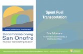 Spent Fuel Transportation 2018-09-05 · U.S Record for Spent Fuel Shipping Safety Spent Nuclear Fuel Transportation has an enviable safety record 4,336 casks of spent nuclear fuel
