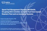 Spent Fuel Management Activities at the IAEA on... · 2019-12-12 · Spent Fuel Management Situation Worldwide. On-going IAEA Activities on Spent Fuel from Current Reactors Fleet