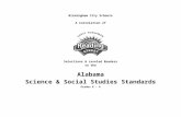 Alabama Science and Social Studies Standards€¦  · Web viewScience & Social Studies Standards. Grades K – 6. ... The Unit Benchmark Test measures student performance and can