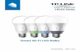 Smart Wi-Fi LED Bulbs · Using Kasa with Smart Wi-Fi LED Bulbs Kasa Account While you don’t have to have a Kasa account to use your devices, signing up for an account provides added