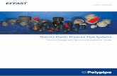 Thermo Plastic Pressure Pipe Systems · PP Pressure Pipes 91 Accessories PTFE Tape 92 Glue 92 Cleaner 92 Pipe Brackets 92 Pipe Hanger Spacing 93 PVC and ABS Valve Spares 94 Valve