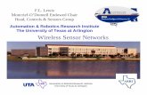 Automation & Robotics Research Institute The … lectures/Koushil Thai...Automation & Robotics Research Institute University of Texas at Arlington Localization of a Wireless Sensor