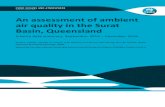 An assessment of ambient air quality in the Surat …...An assessment of ambient air quality in the Surat Basin, Queensland Interim data summary, September 2014 – December 2016 Sarah