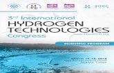March 15, 2018hidrojenteknolojileri.org/Ihtec_2018/IHTEC-2018-Scientific_Program.pdf · Murat Emre Demir, Ibrahim Dincer 14:15-14:30 (0060) Hydrogen Production from Water as Photoelectrochemical