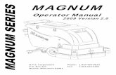 Magnum Operator Manual - static.premiersite.co.ukstatic.premiersite.co.uk/36723/docs/2329155_4.pdf · MAGNUM Operator Manual 2009 Version 2.0. This manual contains the following sections: